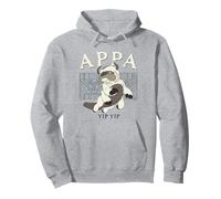 Avatar: The Last Airbender Appa Yip Yip Big Chest Logo Pullover Hoodie