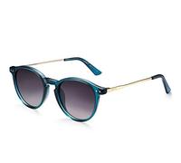 AVAWAY Retro Vintage Polarisierte Sonnenbrille Damen Runde UV400 Schutzbrille mit Leichte Rahmen