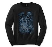 Avenged Seven Fold Herren Avenged Sevenfold Ketten-Skelett T-Shirt, Schwarz, L