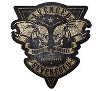 AVENGED SEVENFOLD Aufnäher ORANGE COUNTY CUT OUT Patch gewebt 9 x 9,5 cm