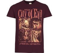 Avenged Sevenfold City of evil T-Shirt burgund in S