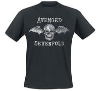 Avenged Sevenfold Cyborg Deathbat T-Shirt schwarz in XXL