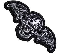 Avenged Sevenfold Deathbat Cut-Out Woven Patch One Size