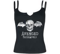 Avenged Sevenfold Deathbat Top schwarz in L