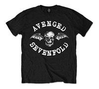 Avenged Sevenfold Herren Classic Death Bat T-Shirt XX-Large Black, Schwarz