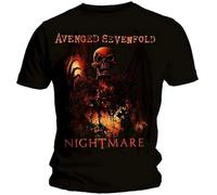 Avenged Sevenfold Inner Rage Men's T Shirt Black L