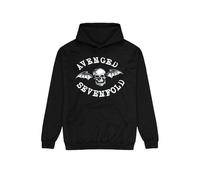 Avenged Sevenfold - Logo - Hoodie - Schwarz - S - 80% Baumwolle, 20% Polyester Schwarz S