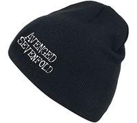 Avenged Sevenfold Logo Unisex Mütze schwarz 100% Polyacryl Band-Merch, Bands, Festival