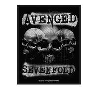 AVENGED SEVENFOLD - Three Skulls - Aufnäher / Patch