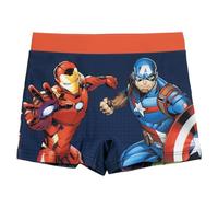 Avengers Badehose für Jungen - Marvel-Badeanzug für Jungen, Strand und Pool, schnelltrocknend und chlorbeständig, Badehose mit verstellbarem Kordelzug und Taschen