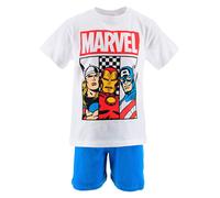 Avengers Pyjama "Avengers Classic" in Blau - Größe 104 | Kinder Waesche