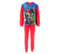 Avengers Pyjama "Avengers Classic" in Rot - Größe 98 | Kinder Waesche