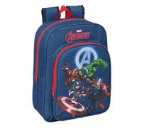 Avengers - Schulrucksack für Kinder, Kinderrucksack, anpassbar an Kinderwagen, ideal für Kinder im Schulalter, bequem und vielseitig, Qualität und Widerstandsfähigkeit, 26 x 11 x 34 cm