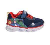 Avengers Sportschuhe für Kinder, leichte Eva-Sohle mit Lichtern - Sportschuhe mit Lichtern für Kinder für Schule und Freizeit, blau, 30 EU