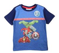 Avengers, T-Shirt, Junge, Mädchen, (2 bis 10 Jahre), Polo, Tanktop, Hemd, Shirt, Bedruckt, Kleidung, Unisex, Kinder, Sport, Atmungsaktiv, Modell AVE36-0707 S2-6A