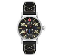 AVI-8 Dambuster 80. Jahrestag königliche britische Legion Meca-Quarz limitierte Auflage Onyx schwarz