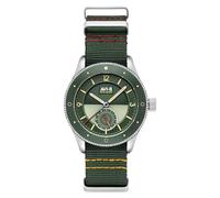 AVI-8 Flyboy Airmaster Sector Meca-Quarzuhr für Herren, 40 mm, mit Nylonband, AV-4112, Vert Green