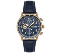 AVI-8 Hawker Hurricane AV-4011-0Q - Herren - 42 mm - Analog - Quarz - Mineralglas