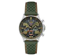 AVI-8 Hawker Typhoon Coningham Herren-Chronograph 42 mm D-Day 80 Limited Edition mit Lederband AV-4093, Harding, Riemen