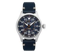 AVI-8 Herren 46mm Hawker Hurricane Clowes Automatik Acklington Fliegeruhr mit echtem Lederarmband AV-4097-02