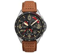 AVI-8 P-51 Mustang Blakeslee Chronograph AV-4077-02 - Herren - 43 mm - Analog - Quarz - Mineralglas