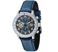 AVI-8 Pilot Hawker Hurricane Herren-Armbanduhr Japanisch Quarz AV-4011-0F, Wimpel Blau