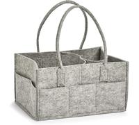 Avilia Filztasche | Organizer aus Filz | Tasche mit 9 Fächern | Aufbewahrungstasche für Wolle und Häkeln | Organizer für Schrank | Aufbewahrungstasche für die Organisation des Hauses 33 x 24 x 39 cm