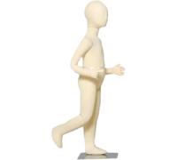 AVLLSO Schneiderpuppe Realistische Styrofoam Dummy Kleidung für Kinder/Jugendliche/Jugendliche, 1 2 4 6 8 9 10 12 14 Jahre alt Kleidung Anzeige Manikin(10 Years Old)