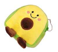 Avocado-Münzen-Püre, niedliche Geldbörse, Cartoon-Taschen-Organizer | kleine Wechseltasche, leichte Reisetasche, tragbarer Reißverschluss für Kinder,