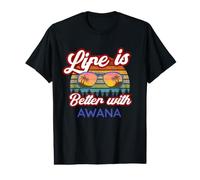 Awana Souvenirs/Life is Better with Awana Beach Resort! Preisgünstiges Grafik-T-Shirt