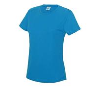 JC005 Just Cool Damen Sportshirt Trainingsshirt T-Shirt Sapphire Blue L