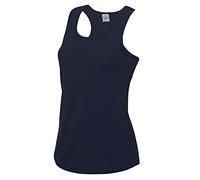 AWDis Damen Cooles Unterhemd Weste, French Navy, Large