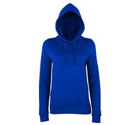 JH001F Just Hoods Damen Kapuzenpullover mit doppellagiger Kapuze Oxford Navy XS