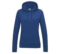 JH001F Just Hoods Damen Kapuzenpullover mit doppellagiger Kapuze Royal Blue S