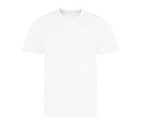 AWDis Herren Cooles recyceltes T-Shirt, Weiß (Arctic White), XL