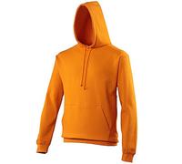 AWDis Herren Kapuzenpullover COLLEGE HOODIE, Orange (Orange Crush), XL