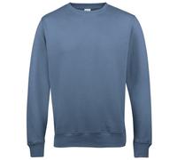 AWDis Herren Sweat Sweatshirt, Blau (AIR Force Blue AFB), XXL