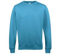 AWDis Herren Sweat Sweatshirt, Blau (Hawaiian Blue HWB), L