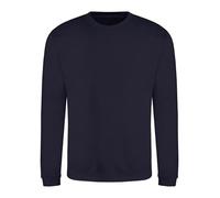 AWDis Herren Sweat Sweatshirt, Blau (New French Navy NFN), XL