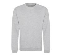 AWDis Herren Sweat Sweatshirt, Grau (Heather Grey HGR), XXXL