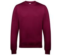 AWDis Herren Sweat Sweatshirt, Rot (Burgundy BUR), XXL