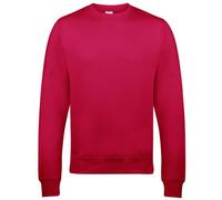 AWDis Herren Sweat Sweatshirt, Rot (Cranberry CRA), XXL
