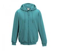 JH050 Just Hoods Kapuzenjacke mit Zugbänder in gleicher Farbe Hawaiian Blue S