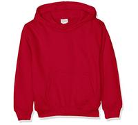 AWDis Jungen Kids Hoodie Kapuzenpullover, Rot (Red Hot Red Chili), 74-86