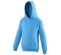 Just Hoods by AWDIS Kinder Kapuzenpullover JH001K ohne Zugbänder Saphir 7/8 (M)