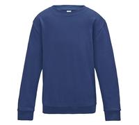 AWDis Jungen Kids Sweatshirt, Blau (Königsblau), X-Large