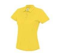 AWDis Just Cool Girlie Cool Polo-Sport-/Trainingsoberteil für Damen - Sonnengelb (L)