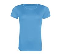 AWDis Just Cool JC205 Damen Recycelt Abkühlen T-Shirt - Saphirblau - XL