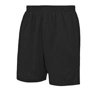AWDis Just Cool Kinder Sport Shorts (3-4 Jahre (104)) (Schwarz)