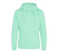 AWDis Just Hoods JH021 Unisex Nacken die Kreuzung Kapuzenpullover - Pfefferminze - XL